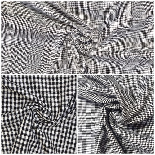 Tessuto quadri glencheck - quadri,