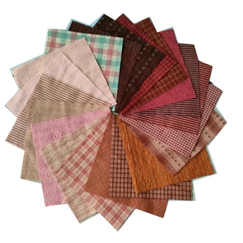 Pezzi tessuto cotone tinto - 20,