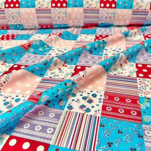 Polyester stoff bedruckt deko - polyester,