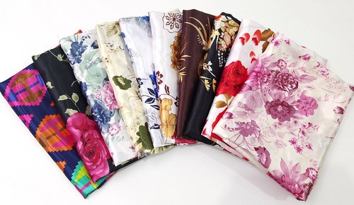 Tessuto raso patchwork