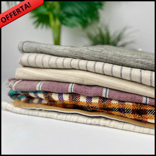 2kg scampoli tessuti stoffe - e,